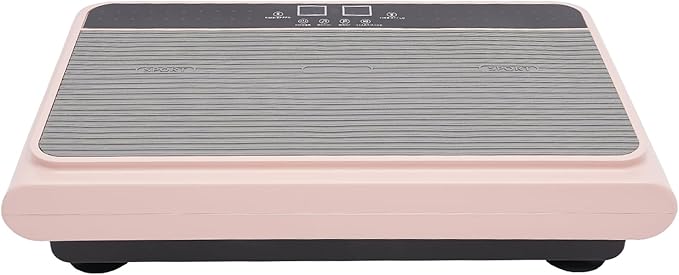 Vibration Plate Exercise Machine, Adjustable Vibrate Stand Shake Board with Remote Control, Whole Body Workout Vibration Fitness Platform for Home, School Rooms, Offices, 264.55 lbs Capacity