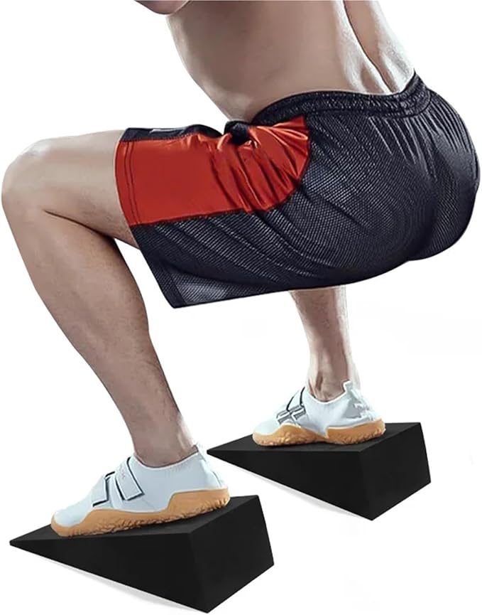 Yoga Foam Wedges Squat Wedge Yoga Fitness Mat Heel Calf Stretch Lift Weightlifting Help Anti-Slip