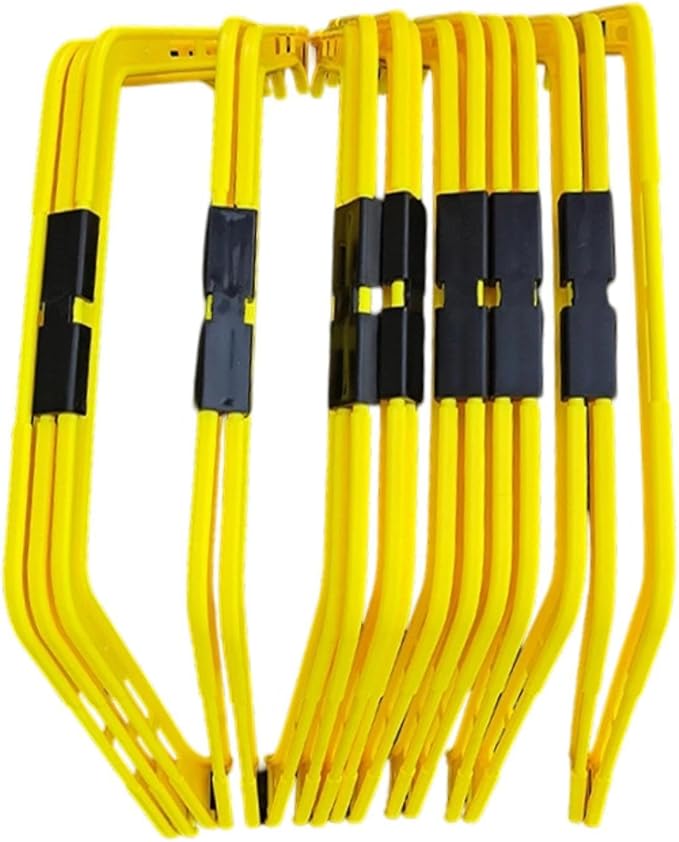 Yiju Soccer Agility Ladder Exercise Speed Training Hurdles Instant Set up Jumping Obstacles Fitness Equipment for Sports Track
