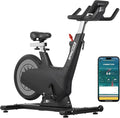 Exercise Bike for Home, Magnetic Exercise Bike w Self-Powered System, 350LB Capacity Indoor Fitness Cycling Bike 32-Level Adjustable Magentic Resistance, Stationary Bike with Tablet Holder