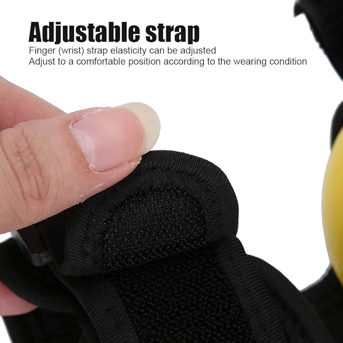 Hand Finger Grip Ball with Elastic Sleeve, Grip Strength Ball Finger Device Training Equipment, Hand Exerciser Grip Strengthener for Finger Strength Recovery Hand Exercise Stress