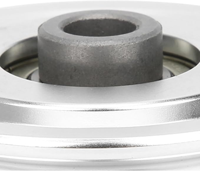 Agatige Aluminum Pulley Wheel, 70mm 80mm Power Rack Pulley Attachment Bearing Gym Pulleywheel Strength Training Exercise Hardware for Home Gym Equipment