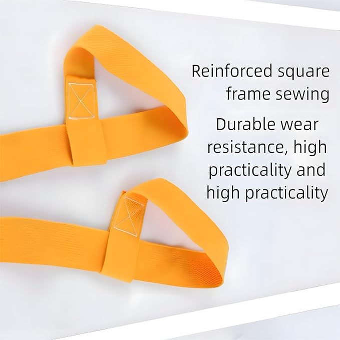 Yoga Mat Carrier Strap, Adjustable Thick Band for Carring Large Mats & Professional Stretching