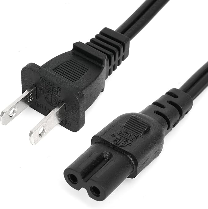 Replacement Power Cord for GLYLF Fitness Vibration Plate Exercise Machine