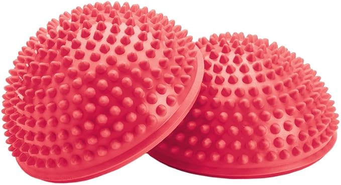 Merrithew Balance & Therapy Domes – Pair, 6.5 inch / 16.5 cm Each Stability Trainer for Balance, Coordination, Physical Therapy, Core Strength & Rehabilitation Anti-Slip Design for Home or Studio