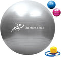 Anti-Burst Yoga Ball for Pregnancy, Slip Resistant Exercise Ball, 2 Sizes – Fitness Equipment for Home Gym, Exercise Equipment for Women, Pregnancy Must Haves, Maternity Support, Home Gym Accessories