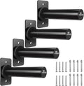 Wall Mounted Weight Plate Holder, Fit 2inch Olympic Weight Plates, Max Weight Capacity 275 lb, Heavy Iron Construction, Mounting Hardware Included