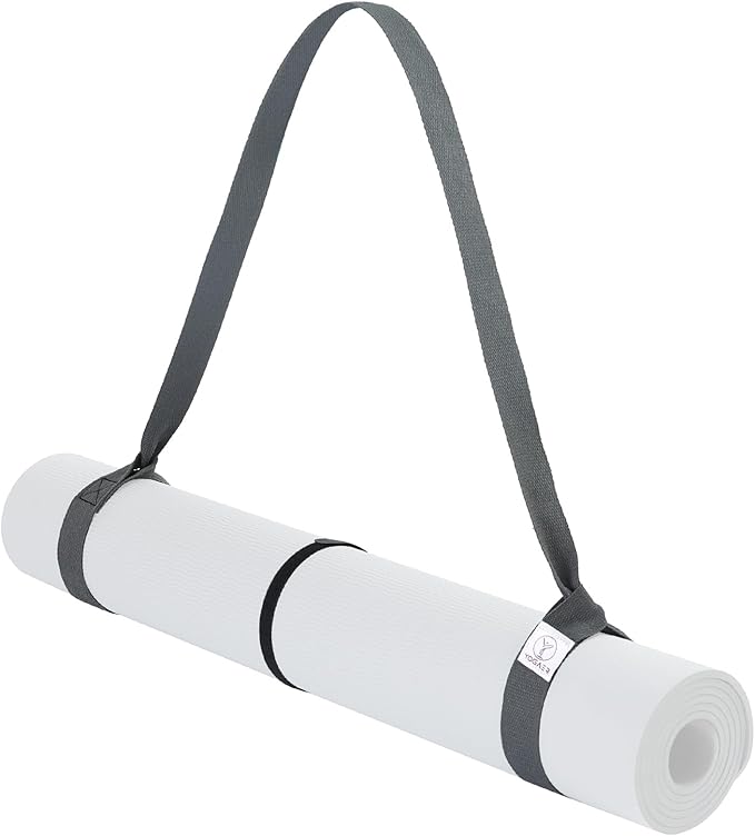 YOGAER Yoga Mat Carrier Strap, Adjustable Thick Straps Sling for Carrying Large Mats, Stretching Band
