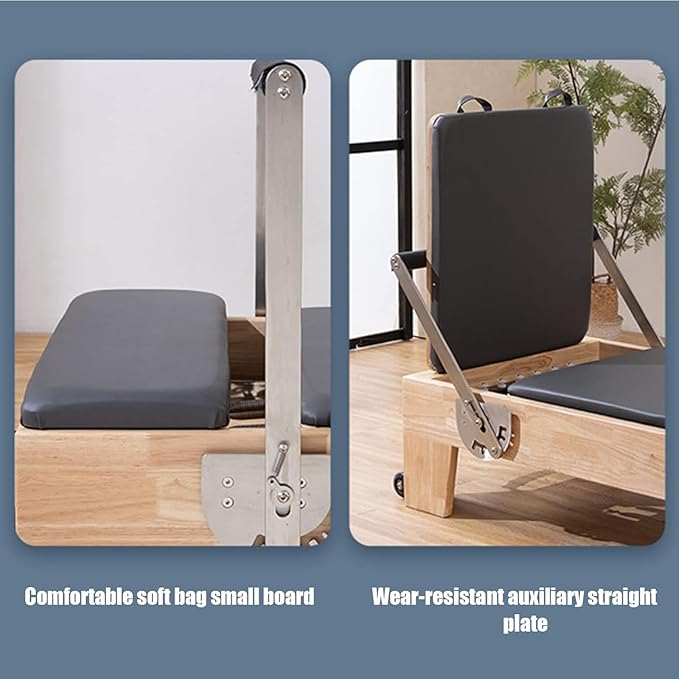 Pilates Core Bed, Yoga Private Training Core Training Sliding Bed, Gym Commercial Oak Aerobic Fitness Equipment,