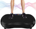 Vibration Platform with Resistance Exercise Band - Vibrating Shaker Power Machine - Equipment for Whole Body Home Fitness - PulsatingTraining