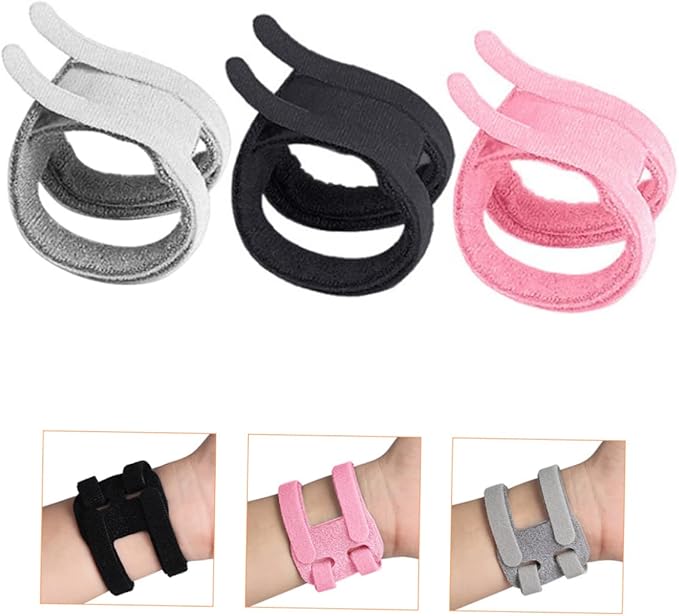 Yoga Wristband Wrist Support Brace Elastic Strap for Sprain Recovery and Joint Protection in Sports Fitness 12.20X1.77In