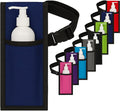 Royal Massage Oil Bottle Holster with Adjustable Strap – Hands-Free Waist or Shoulder Pouch for Therapists – Fits Most Pump Bottles – 8 Color Options - Bottle Not Included (Blue)