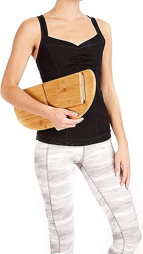 Meditation Bench Foldable, Kneeling Meditation Bench for Deep Meditation, Foldable Meditation Bench Portable Kneeling Chair Yoga Stool for Extended Practice - Includes Carrying Bag