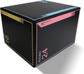 3-in-1 Dense Foam Plyometric Jump Box,30"x24"x20"-24"x20"x16"-20"x18"x16"Non-Slip Box Jumps for Home Gym,Exercise Foam Plyo Box for Fitness Training-Step-Ups,Split Squats,Dips,Box Jump Cube