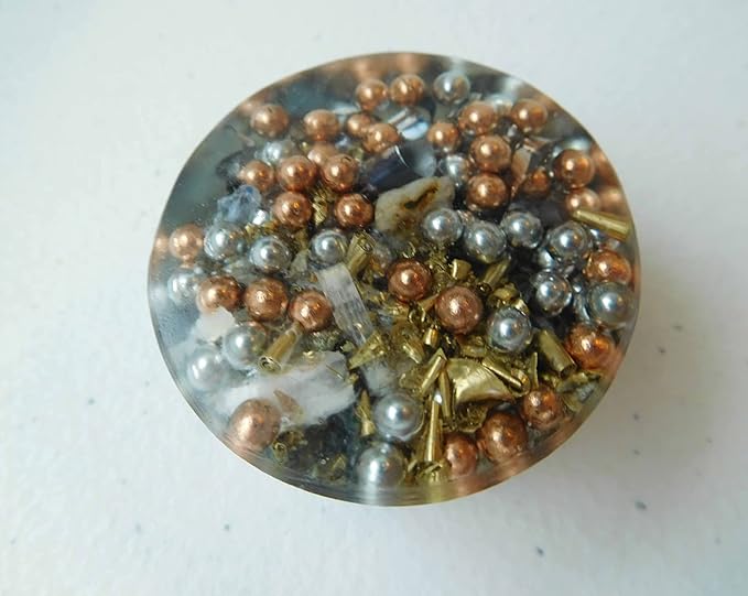 Ocean Jasper Orgone Generator Energy Accumulator 528Hz/7.83Hz/Advance Harmonics Many Beautiful Ingredients and Colors!! (Ocean Jasper)