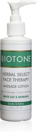 Biotone Herbal Select Massage Products Face Therapy Lotion, 6 Ounce, 6 Ounce