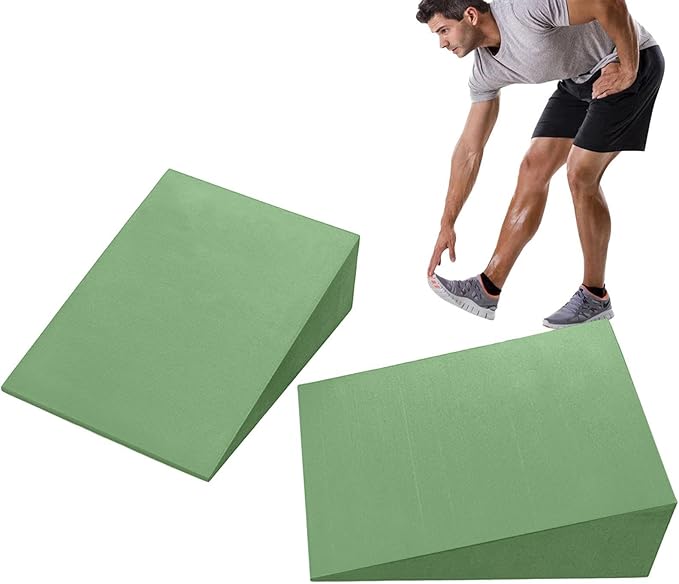 Yoga Wedge Block – Foam Slant Board, Professional Incline Pad | Calf and Ankle Stretching Tool, Knee Support for Pilates Balance, Back Relief Aid for Foot Flexibility, Leg Routine