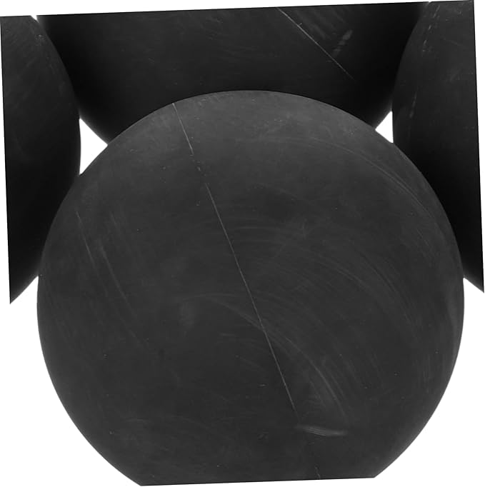 Hemoton 4pcs Professional Training Balls Reaction Balls Mini Bounce Low Speed Sports Rubber Hollow Multifunctional Sports
