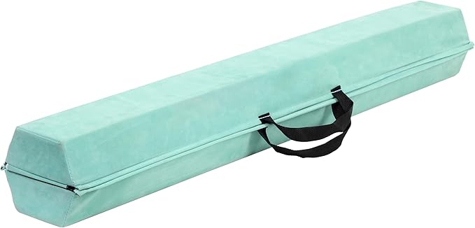 Artistic Gymnastics Beam for Home - 210/240/270/300 - Amazing Balance Equipment for Kids at Home - Faux Suede, High Density EVA Foam - Carrying Straps