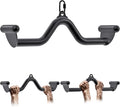 Kipika LAT Pull Down Bars Cable Machine Attachment, Rowing T-bar V-bar Set, Back Strength Training Handle Grips for Cable Machine Rowing Machine, 12" 20" 24" 28" 32" Five Sizes