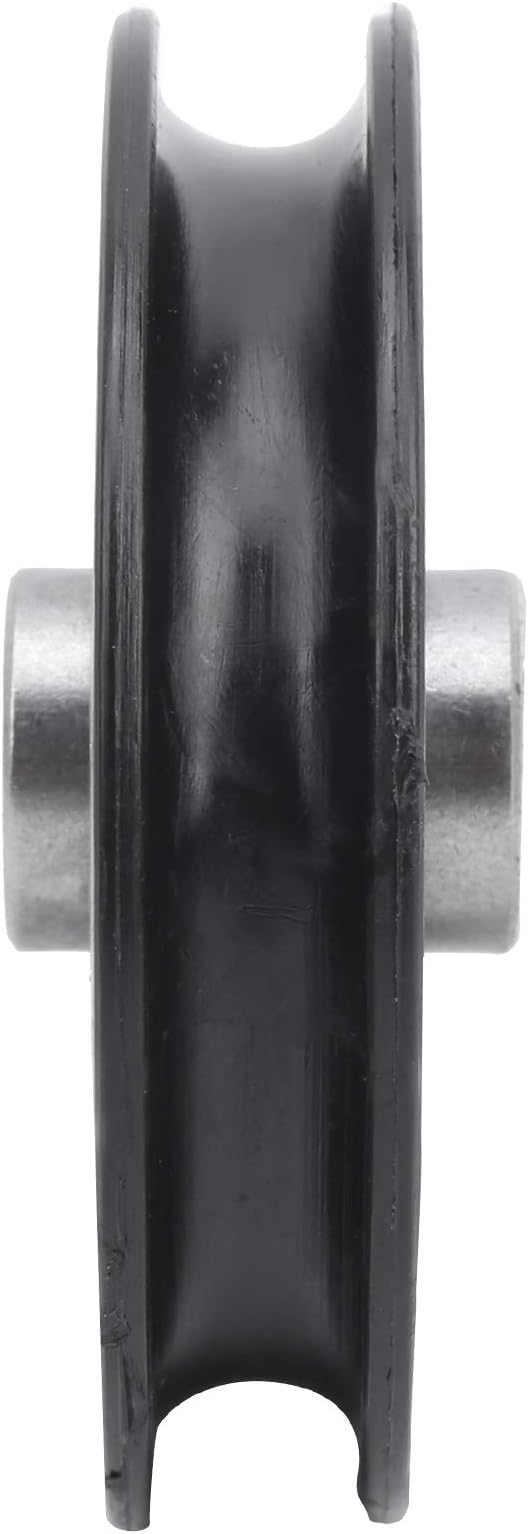 Nylon Iron Pulley for Exercise Equipment | 10PCS Heavy Duty Gym Attachments | Home Gym/Garage Door Pulley System | Strength Training Accessories
