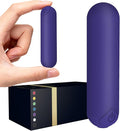 Mini Handheld Electric Back Massager Waterproof Quite Massager, Portable Massager for Back Neck Shoulder Body,Blue