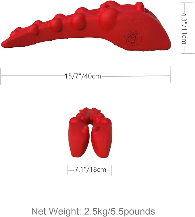 Trapezius Massager, Neck, Shoulder & Upper Back Pain Relief Manual Massager – Trigger Point Tool for Trapezius Tightness, Tension Headaches, Tech-Neck, and Suboccipital Release
