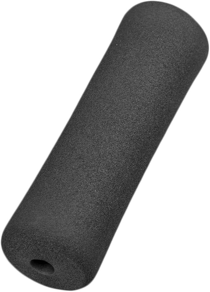 Foam Foot Pads Rollers Two Pair for Home Gym Exercise Machines Equipments Replacements with 1 Inch(2.5cm) Rod (Foam 9.25" X 2.76" Od X 0.87" Id)