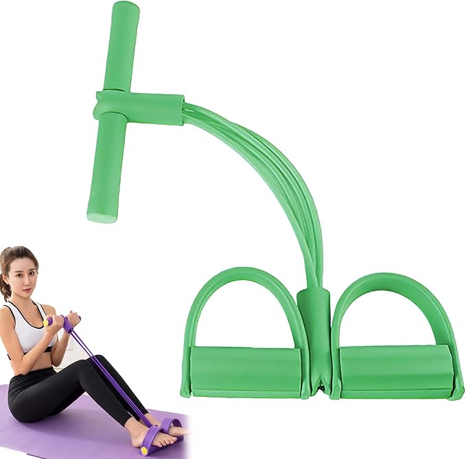 Fashion Puller Exercise, 8 Tube Pedal Resistance Device Detachable and Adjustable Pedal Resistance Device, Stretching Workout Fitness Bands for Arm Weights Exercise Equipment