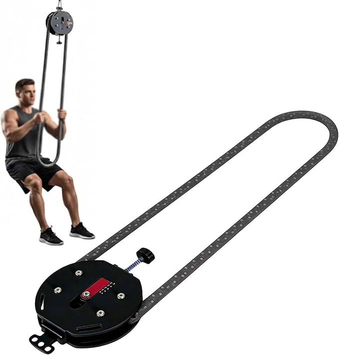 Endless Rope Trainer,Pull Rope Fitness Training, Hanging Home Gym Equipment 330lb Load Capacity For Grip, Arms, Back, Body Coordination Exercises,Adjustable Resistance 0-30kg