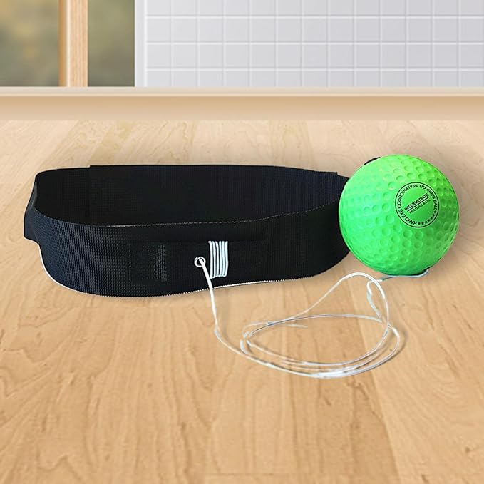 2X Reaction Balls with Headband for Hand Eye Coordination