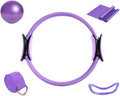 Women's Essential Pilates Set, Including 5 Accessories, Pilates Ring Boot Strap, Women's Yoga Set, and gluteal Yoga Ball Boot Strap