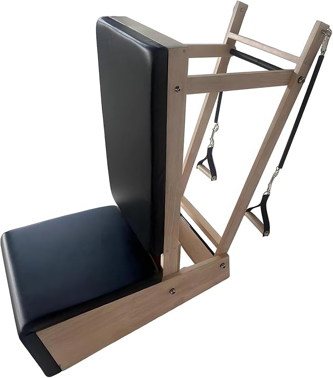 Wooden Pilates Arm Chair, Professional Pilates Equipment for Home, Studio, Ergonomic Design
