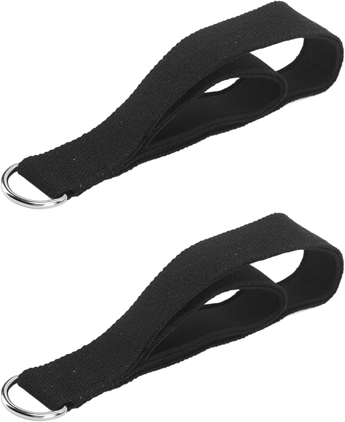 CHICIRIS Anti Slip Durable Pilates Double Loop Straps for Home Gym Workout for Improved Strength and Flexibility 2 Pcs
