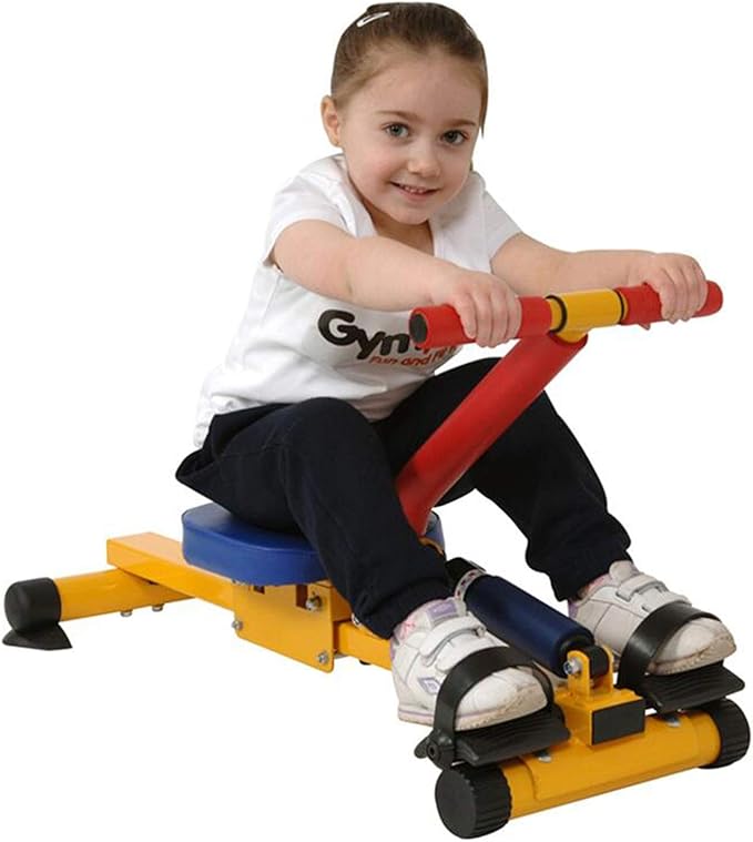 Rowing Machines for Kid, Home Rower Multi-Gym Monorail Hydraulic Resistance, for Boys and Girls