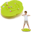 Kids Maze Balance Board Plastic Wobble Rocker Balance Board with Mini Balls Load 170lb for Balancing Exercise Equipment Game Boys Girls Physical Therapy 18.5 x 14.57 Inch(Yellowgreen,Cute)