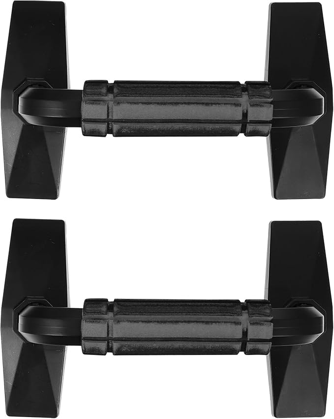 2pcs Push-up Stands Hand Grips with Non-slip Base, Compact Home Exercise Push-up Holders for Chest and Upper Body Strength Training Equipment