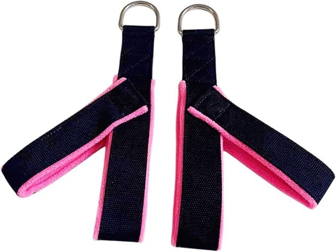 Generic 2Pcs Pilates Straps Yoga Straps Improve Flexibility Footstraps Reformer Straps Fitness Straps for Workout Exercise Beginner