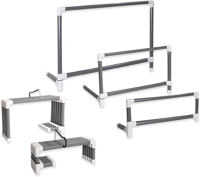 Prism Fitness Fixed Height Smart Hurdles, Set of 6