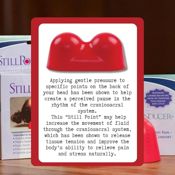 Still Point Inducer by Upledger – Designed for Craniosacral Therapy and Tension Support, Neck & Shoulder Muscle Relaxation