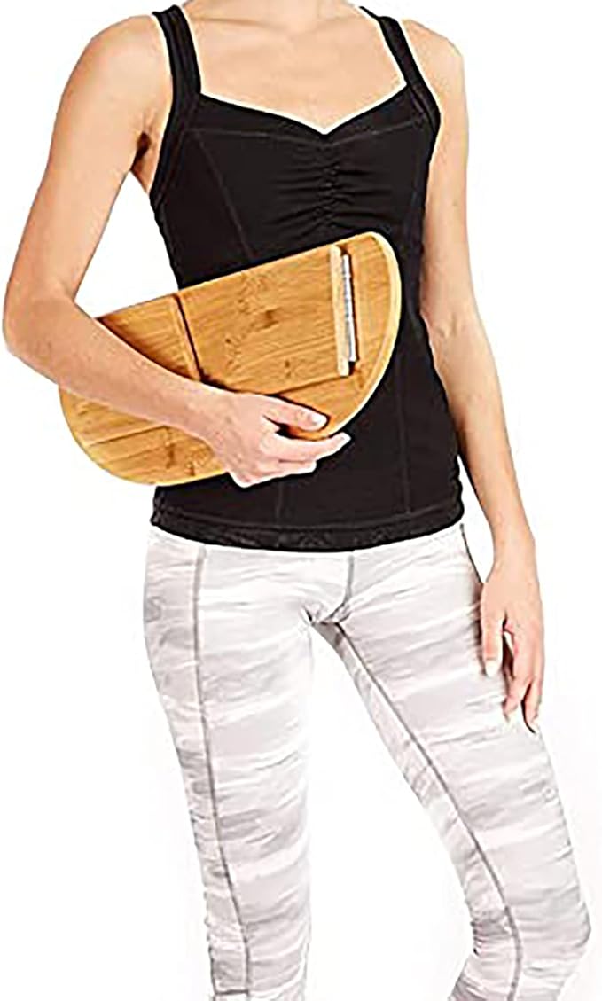 Bamboo Yoga Bench,Meditation Stool Foldable Contemporary Prayer Stool Yoga Stool Kneeling Meditation Bench