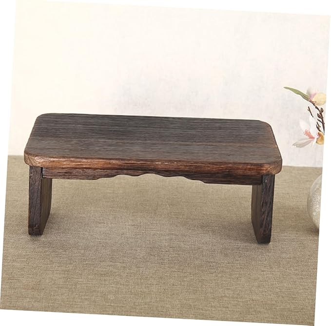 Mipcase Zen Meditation Chair Cushion Portable Folding Kneel Sit Stool Wooden Meditation Bench for Home and Church Use Ergonomic Support for Comfortable Sitting