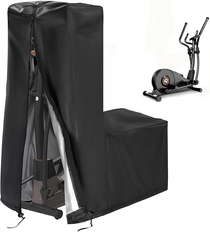 Elliptical Exercise Machine Cover - Dust-Proof & Waterproof Trainer Protective Cover for Home Use