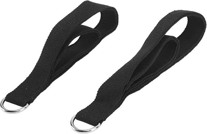 CHICIRIS Anti Slip Durable Pilates Double Loop Straps for Home Gym Workout for Improved Strength and Flexibility 2 Pcs
