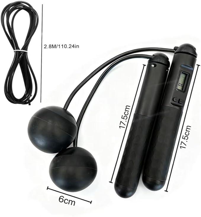 Vibration Plate, Vibrating Fitness Platform with Jump Rope, Full Body Workout for Indoor, Fat Burner for Women