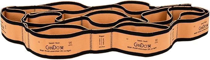 CanDo Multi-Grip Exerciser Plus, 6 Foot Exerciser, 9 Loops,