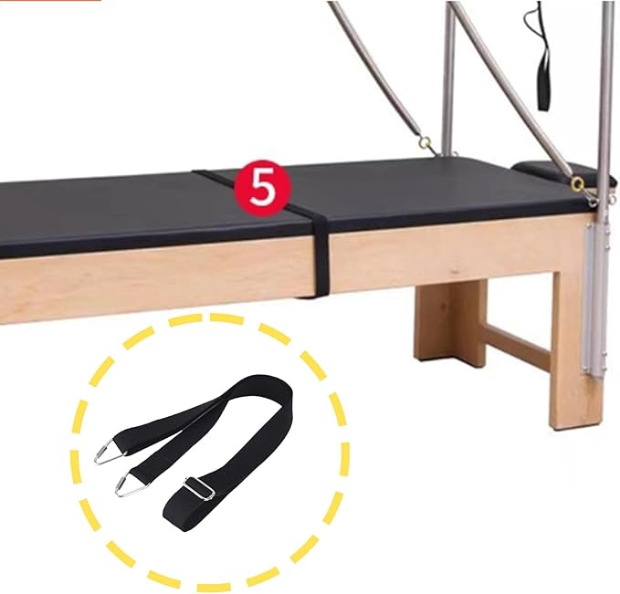 Pilates Fixing Strap Fixing Strap for Reformer for Indoor Hotel Workout