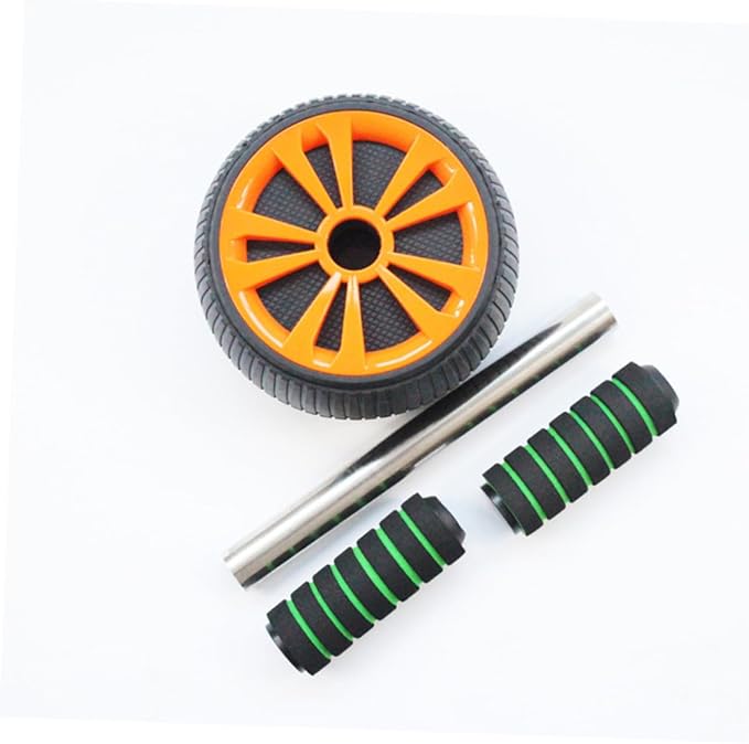 YARNOW Abdominal Exercise Roller Core Trainer Non-slip Ab Wheel Fitness Device Silent Design for Home Gym Workout and Strength Training