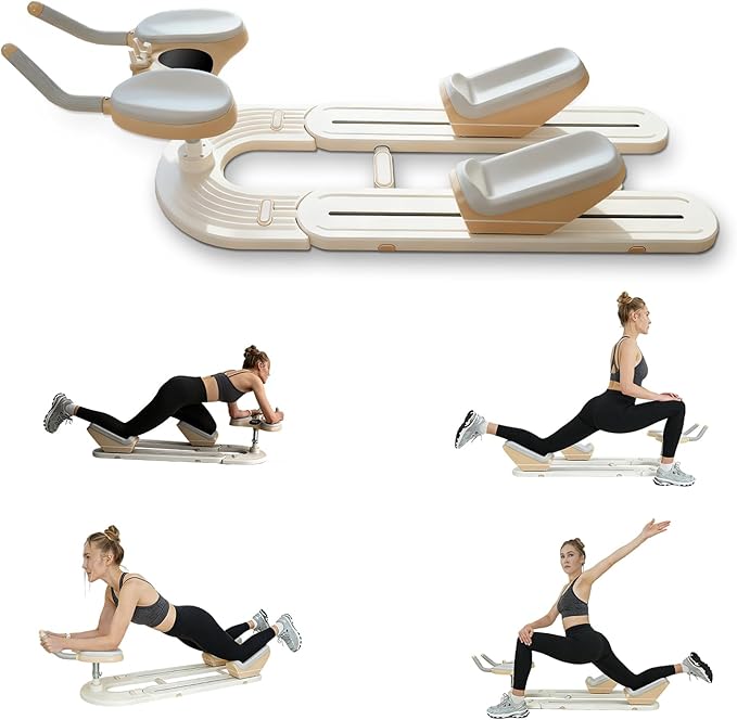 Spine Twist & Stretch Trainer, As Seen on TikTok Low-Impact Home Gym Equipment for Waist Toning, Leg Stretching & Core Activation, US Local Ship