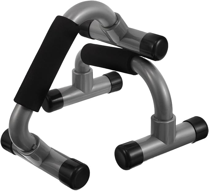 1 Pair H-structure Push up Bars Gymnastic Handles Strength Training Equipment for Home Workout Fitness Pushup Stands Suitable for Men and Beginners